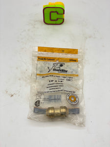 Sharkbite 818047 1/4" Push-To-Connect Fitting (New)