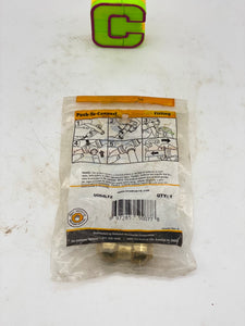 Sharkbite 818047 1/4" Push-To-Connect Fitting (New)