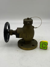 Load image into Gallery viewer, CNJ S0105 Globe Type Hose Valve, 2&quot; MNPT x 1-1/2&quot; Flange (No Box)