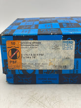 Load image into Gallery viewer, PFERD E178-7 PS-Forte Grinding Wheel 7&quot;x1/4&quot;x7/8” Steel Cast Iron *Box of (10)* (Open Box)