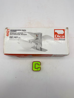 Dica 4421 Single Lever Bathroom Mixer, Chrome (Open Box)