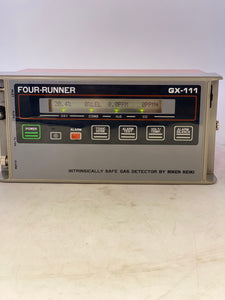 Riken Keiki GX-111 Four-Runner Intrinsically Safe Gas Detector w/ Case (Used)
