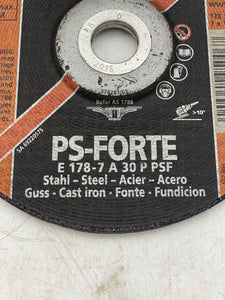 PFERD E178-7 PS-Forte Grinding Wheel 7x1/4x7/8” Steel Cast Iron *Lot of (19)* (No Box)