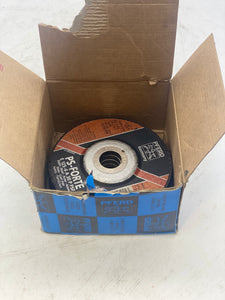 PFERD PS-Forte E125-6 A30 P PSF 5"x1/4"x7/8" INOX Stainless Grinding Wheel *Box of (4)* (Open Box)