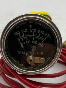 Murphy 10702043 Temperature Gauge, 6 Ft. (Used)
