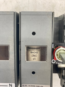 ABB OS-63B22N1 Disconnect Switch Fuse (Used)