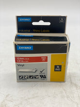 Load image into Gallery viewer, Dymo 1805416 1/2&quot; Red Industrial-Rhino Labels (New)