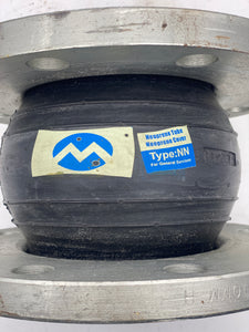 Metraflex Type NN, 4" Expansion Joint, Neoprene Tube/Cover, *Lot of (2)* (No Box)