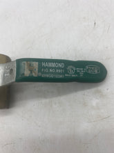 Load image into Gallery viewer, Hammond 8901, 1/4&quot; Brass Ball Valve, 800 WOG (No Box)