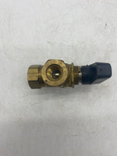 Load image into Gallery viewer, Brass Panel Mount Diverting Ball Valve,  1/4&quot; FNPT (No Box)
