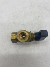 Load image into Gallery viewer, Brass Panel Mount Diverting Ball Valve,  1/4&quot; FNPT (No Box)