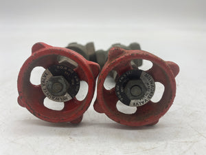 Gate Valve, 3/8",125 PSI, 200 WOG, *Lot of (3)* (No Box)