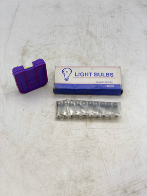 International Lighting 210-2 Festoon Miniature Lamp *Pk of (10) Light Bulbs* (Open Box)