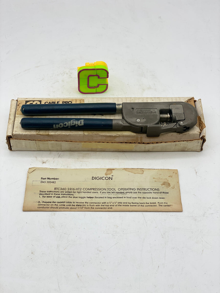 Digicon RTC360 Compression Tool (Open Box) – Gulf Asset Recovery