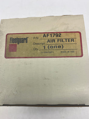 Fleetguard AF1792 Air Filter *Lot of (3)* Filters (Open Box)