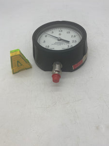 Nurnberg Instruments GP2-453-3BEL (N), Low Pressure Capsule Gauge (No Box)