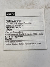 Load image into Gallery viewer, North 770030L Silicone Half Mask *Lot of (4)* (New)