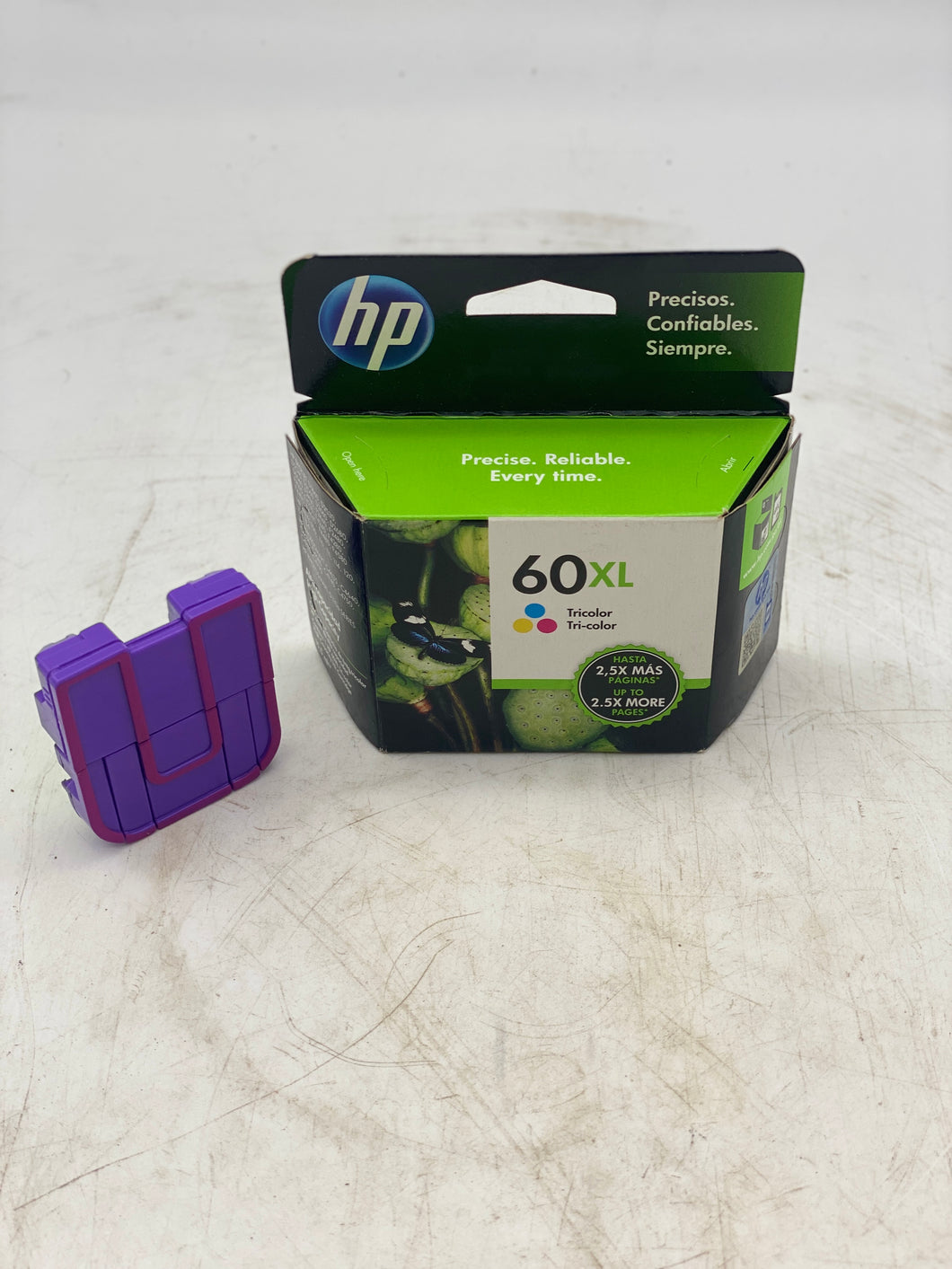 HP CC644WL 60XL Tricolor Ink Cartridge *Lot of (3)* (New)
