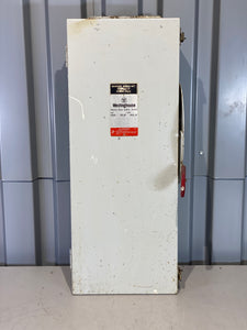 Westinghouse RHUN363 Heavy Duty Safety Switch, Rain Proof (Used)