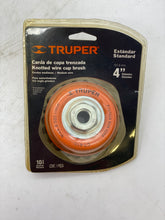 Load image into Gallery viewer, Truper CT-610 4&quot; Twist Knot Wire Cup Brush *Lot of (2)* (New)