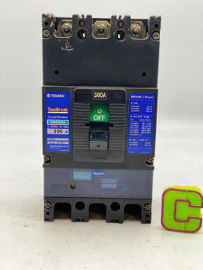 Terasaki XS400NS Tembreak Circuit Breaker, 300 Amp (Used)