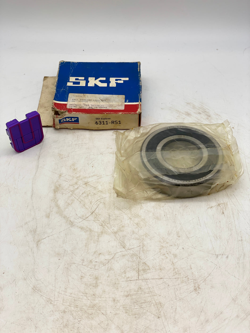 SKF 6311-RS1 Radial Ball Bearing (Open Box)