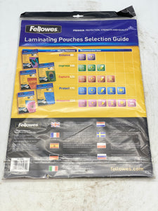 Fellowes 5396403 ImageLast A3 80 Mic. Laminating Pouch 25pk *Lot of (4)* (New)