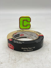 Load image into Gallery viewer, Tuck 101080 Masking Tape 110, 24mm x 50m, *Lot of (4)* (New)