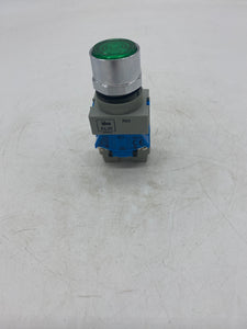 IDEC ALFW29920-G-24V Green Push Button Control Unit (New)