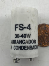 Load image into Gallery viewer, Fluorescent Lamp Starter, FS-4, 30-40W *Lot of (24)* (Open Box)