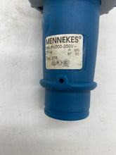 Load image into Gallery viewer, Mennekes 278 Pin and Sleeve Plug, 16A, 200-250V, 4-Pin 2-Pole 3-Wire *Lot of (2)* (Used)