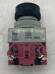 IDEC ABW101ER, Pushbutton (Open Box)