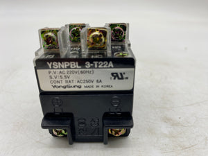YongSung YSNPBL 3-T22A, Pushbutton (No Box)