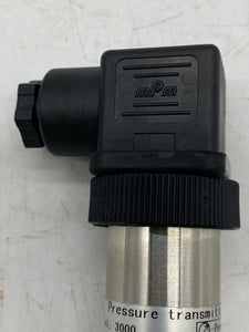 Pressure Transmitter, Model 3000, 0-60 Bar, 1/4"BSP Thread (Used)