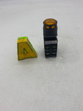Load image into Gallery viewer, Koino KH-2204P-2411 Yellow Illuminated Push Button Switch (No Box)