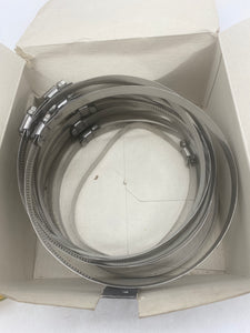 Grainger 1XHD8 Marine Grade Worm Gear Hose Clamp, *Lot of (20) Clamps in (2) Boxes* (Open Box)