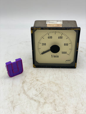Noris Automation RQ144-014 0-1000 RPM Indicator (Used)