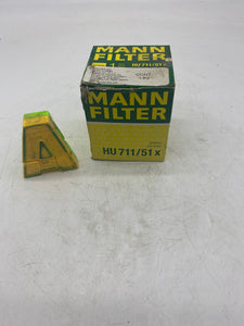 Mann-Filter HU711/51X Oil Filter, *Lot of (9) Filters* (Open Box)