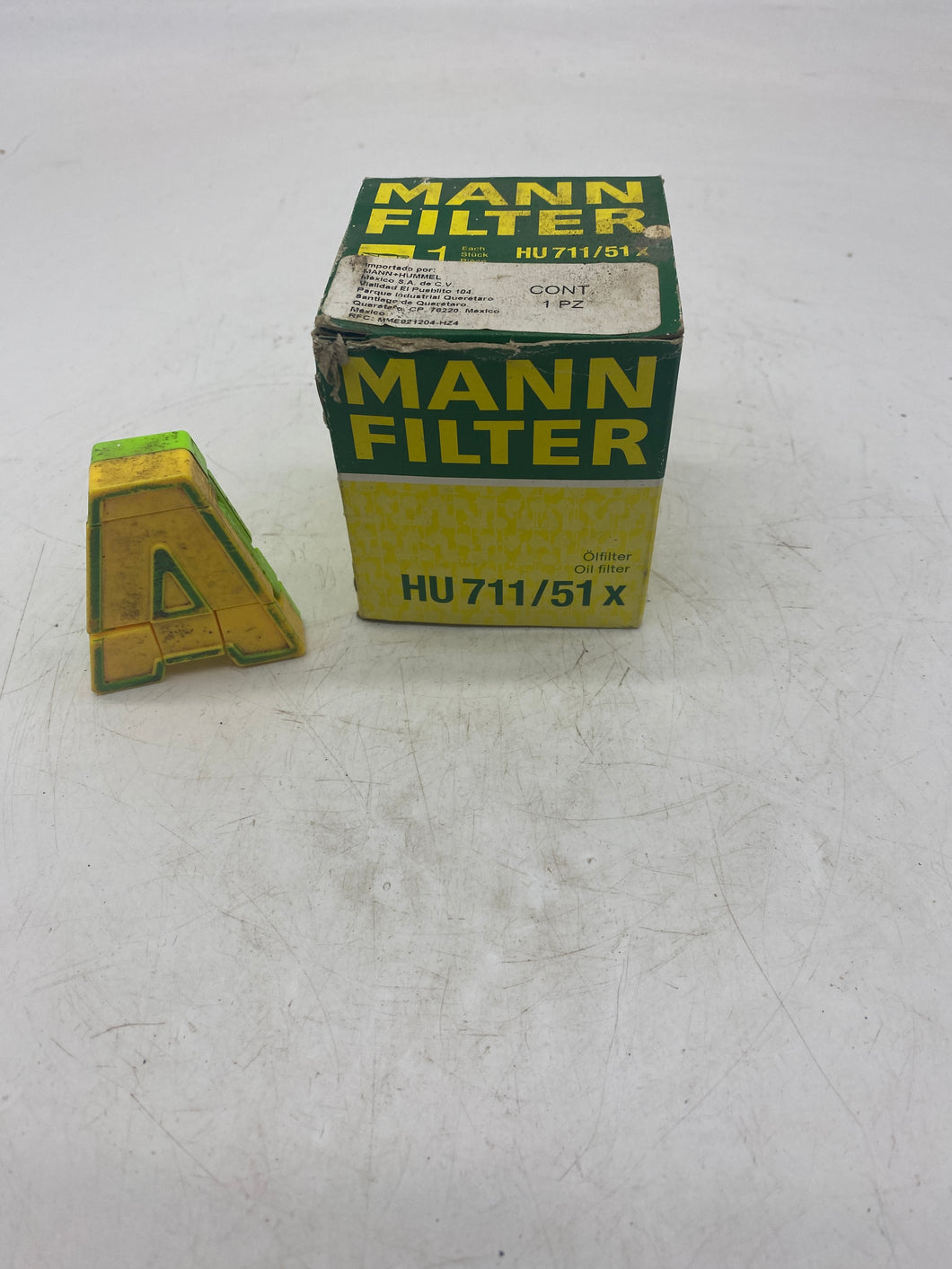 Mann-Filter HU711/51X Oil Filter, *Lot of (9) Filters* (Open Box)