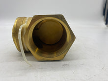 Load image into Gallery viewer, 2&quot; Brass Swing Check Valve, FNPT x FNPT (No Box)