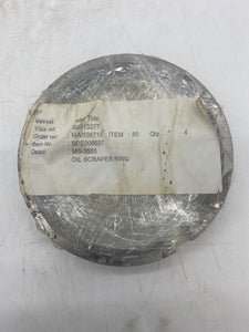 Sperre MS-3505 Oil Scraper Ring, *Lot of (4)* (Open Box)