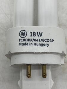 GE General Electric F18DBX/841/ECO4P Biax D Eco Bulb, 4-Pin, 18W, *Lot of (14)* (Open Box)