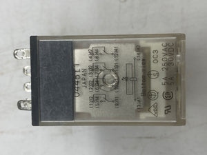 Omron MY4N Relay, 220/240 VAC, *Lot of (5)* (Used)