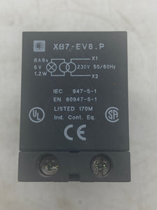 Telemecanique XB7-EV8.P, Indicator Light, No Lens (No Box)