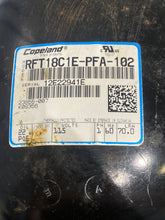 Load image into Gallery viewer, Copeland Emerson RFT18C1E-PFA-102 Compressor, 115V (Used)