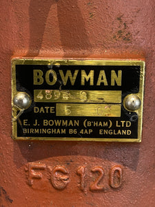 Bowman 6779053 Oil Cooler, FG 120 (No Box)