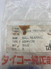 Load image into Gallery viewer, NSK 6304VCM  Ball Bearing, *Lot of (2)* (Open Box)