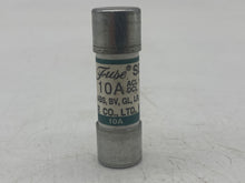 Load image into Gallery viewer, SB Fuse Co. SB-C1 Fuse, 10A, 500V, *Lot of (10)* (No Box)