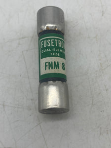 Bussmann FNM-8 Fusetron Dual Element Fuse *Lot of (12)* (Open Box)