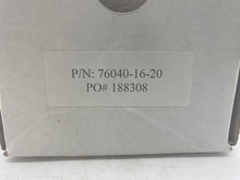 Load image into Gallery viewer, Clinton Industries 76040-16-20 1&quot; Flange Pad Code 62 x 1-1/4&quot; Male JIC (Open Box)
